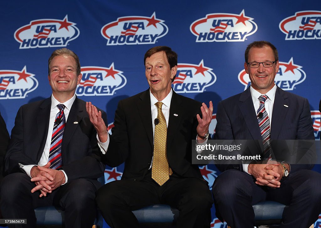 USA Hockey Press Conference