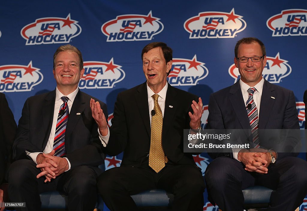 USA Hockey Press Conference