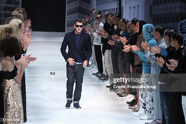 Designer Michael Michalsky In The "Michalsky" Fashion Show In The "Mercedes Benz Fashion Week" in Berlin