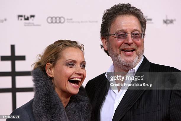 Catherine Flemming And Martin Noszkowice at the World Premiere Of Noszkowice movie "Pope Joan" in Cinestar Sony Center in Berlin