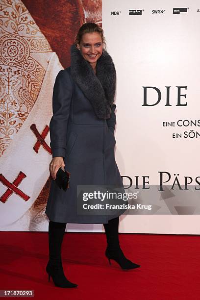 Catherine Flemming In The World Premiere Of The film "Pope Joan" in Cinestar Sony Center in Berlin