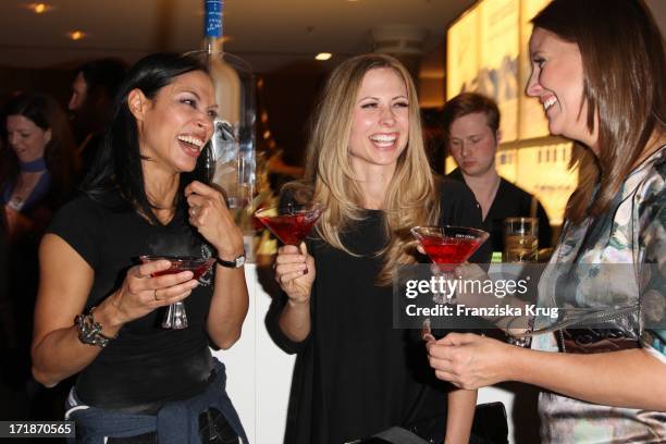 Chantal De Freitas, Molly Nuo And Dana Schweiger at Event Prominent at the Grand Elysee in Hamburg