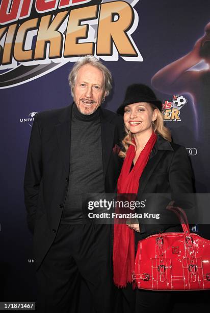 Catherine Flemming and Reiner Schöne at The Premiere Of movie "Teufelskicker" In Uci Colosseum in Berlin