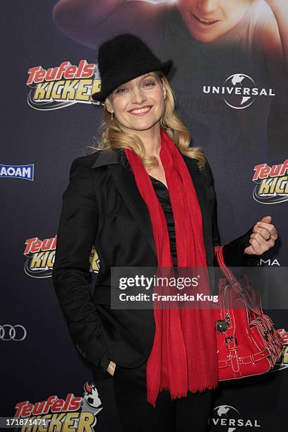 Catherine Flemming at the Premiere Of The film "Devils Kickers" In Uci Colosseum in Berlin