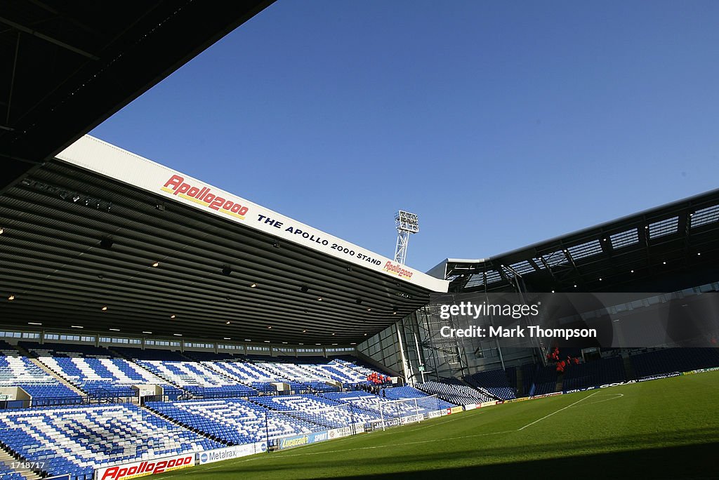 General view of The Hawthorns, home of West Bromwich Albion Football Club