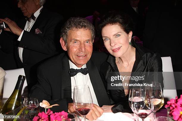 Gudrun Landgrebe and Ulrich Nathusius From the "German Opera Ball" In The Old Open In Frankfurt