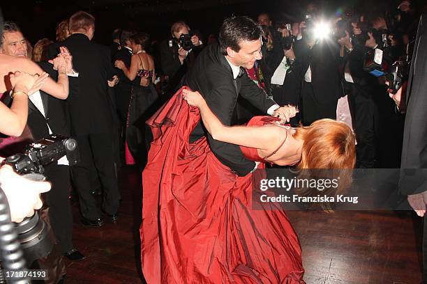 Peter Kanitz, Olivia Pascal And the "German Opera Ball" In The Old Open In Frankfurt