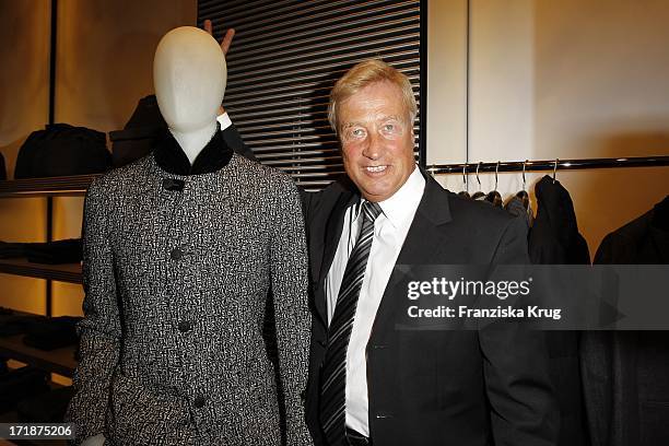 Ole von Beust at The Opening Of Giorgio Armani and Emporio Armani boutiques in the High bleaching in Hamburg