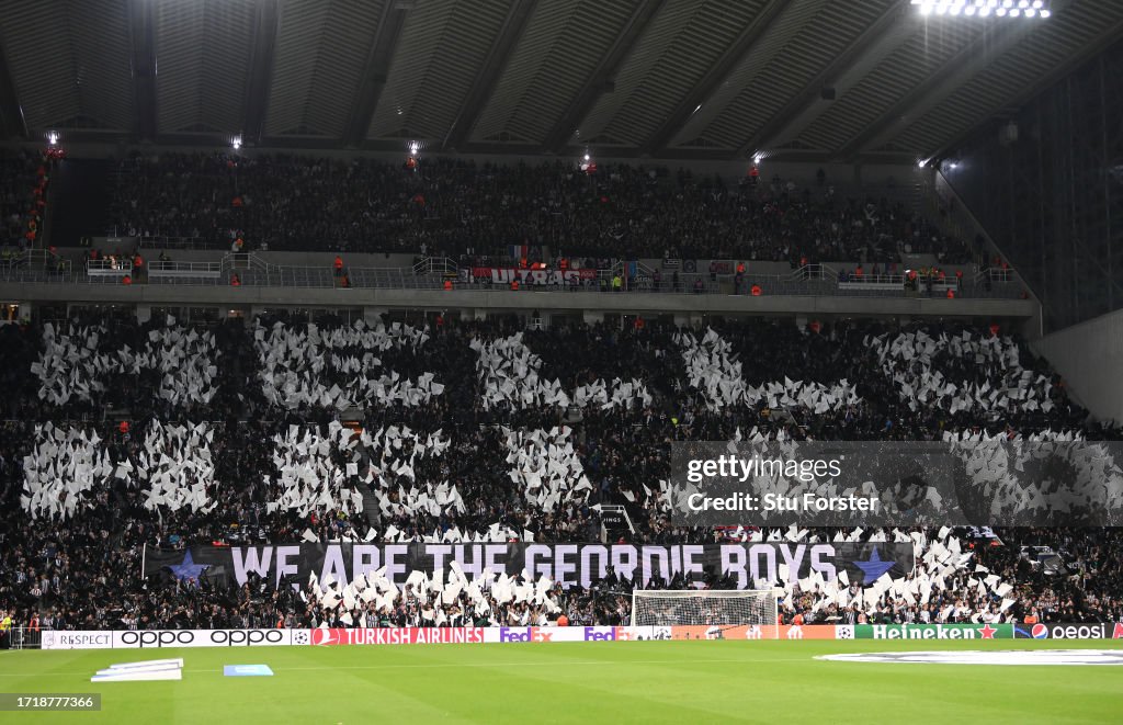 Newcastle United FC v Paris Saint-Germain: Group F - UEFA Champions League 2023/24