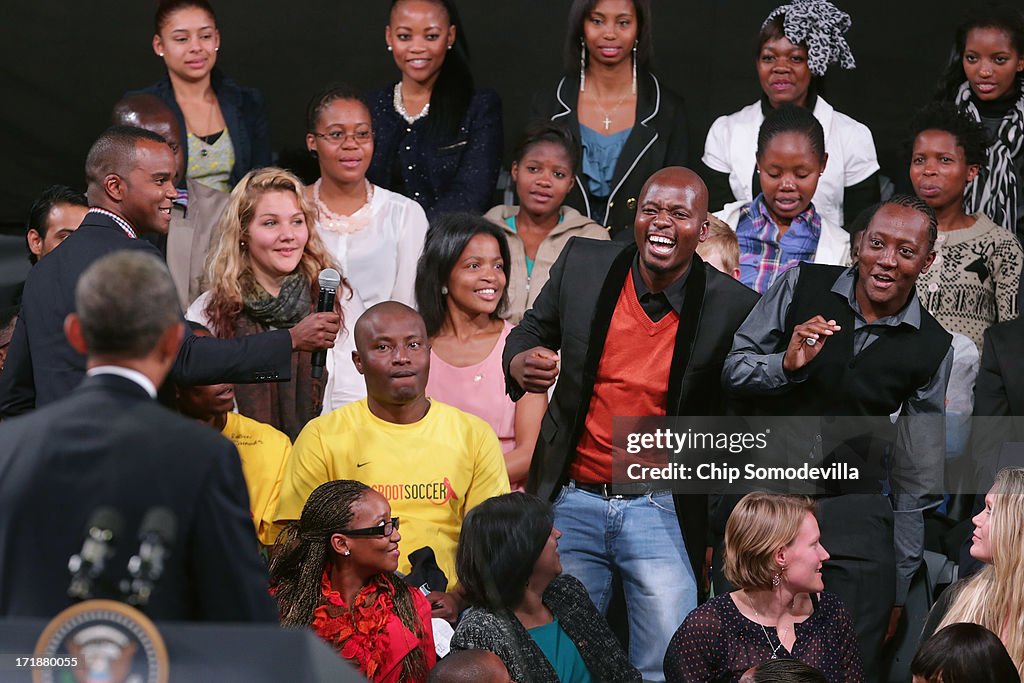 President Obama Visits South Africa As Part Of His African Tour