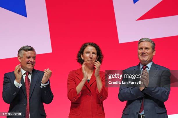 Jonathan Ashworth MP , Shadow Paymaster General, Anneliese Dodds Party Chair, Chair of Labour Policy Review and Shadow Secretary of State for Women...