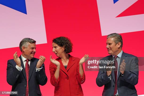 Jonathan Ashworth MP , Shadow Paymaster General, Anneliese Dodds Party Chair, Chair of Labour Policy Review and Shadow Secretary of State for Women...