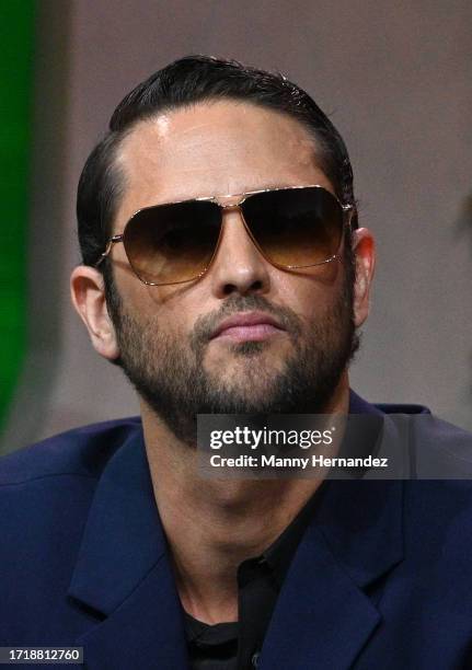 Christopher von Uckermann from RBD at the Billboard Latin Conference at the Faena Forum on October 4, 2023 in Miami Beach, FLORIDAorida.