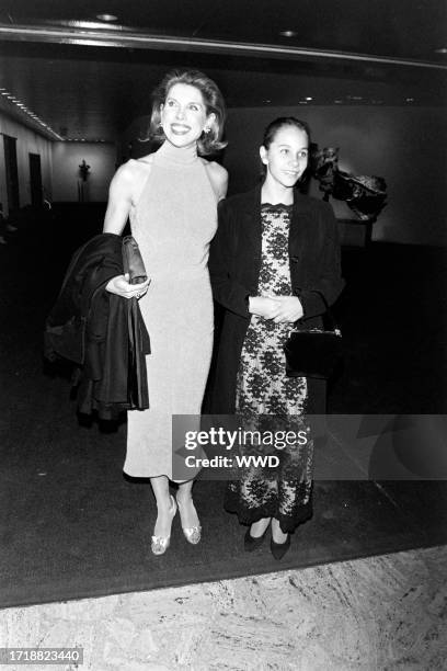 Christine Baranski and daughter Isabel Cowles attend the opening-night performance of the New York City Ballet's 1997-1998 season at Lincoln Center...