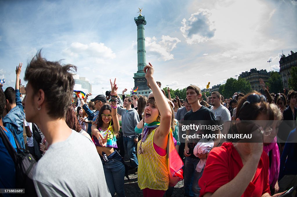 FRANCE-GAY-PRIDE-PARADE