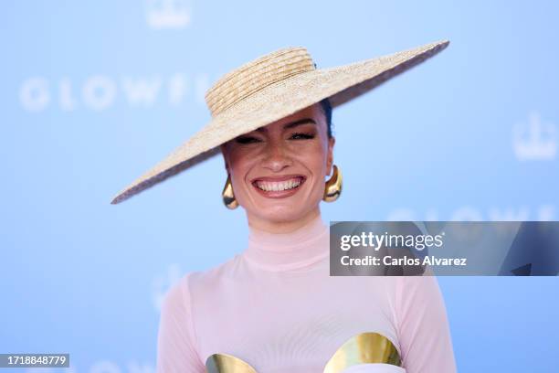 Angela Raz Ángela Rozas Saiz aka Madame de Rosa attends the Glowfilter party at ...