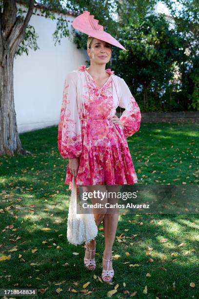 Carola Baleztena attends the Glowfilter party at the Hipódromo de la Zarzuela on October 05, 2023 in Madrid, Spain.
