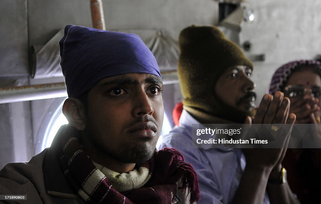 Rescue And Relief Operations For Flood Victims In Uttrakhand