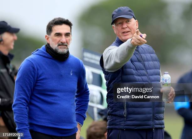 Yasir Al-Rumayyan of Saudi Arabia The Newcastle United and LIV Golf Chairman and Governor of The Public Investment Fund of Saudi Arabia with Martin...