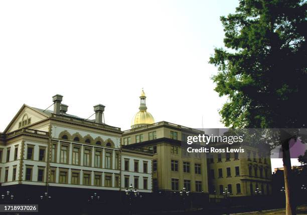 An exterior view of the New Jersey State Capitol Building on October 23, 2023 in Trenton, New Jersey. The Capitol Building was built in 1792.