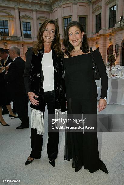 Alexandra Von Rehlingen Und Andrea Schoeller Beim Charity Dinner Zugunsten Der Stiftung "Deutsche Schlaganfall Hilfe" Im Deutschen Historischen Museum