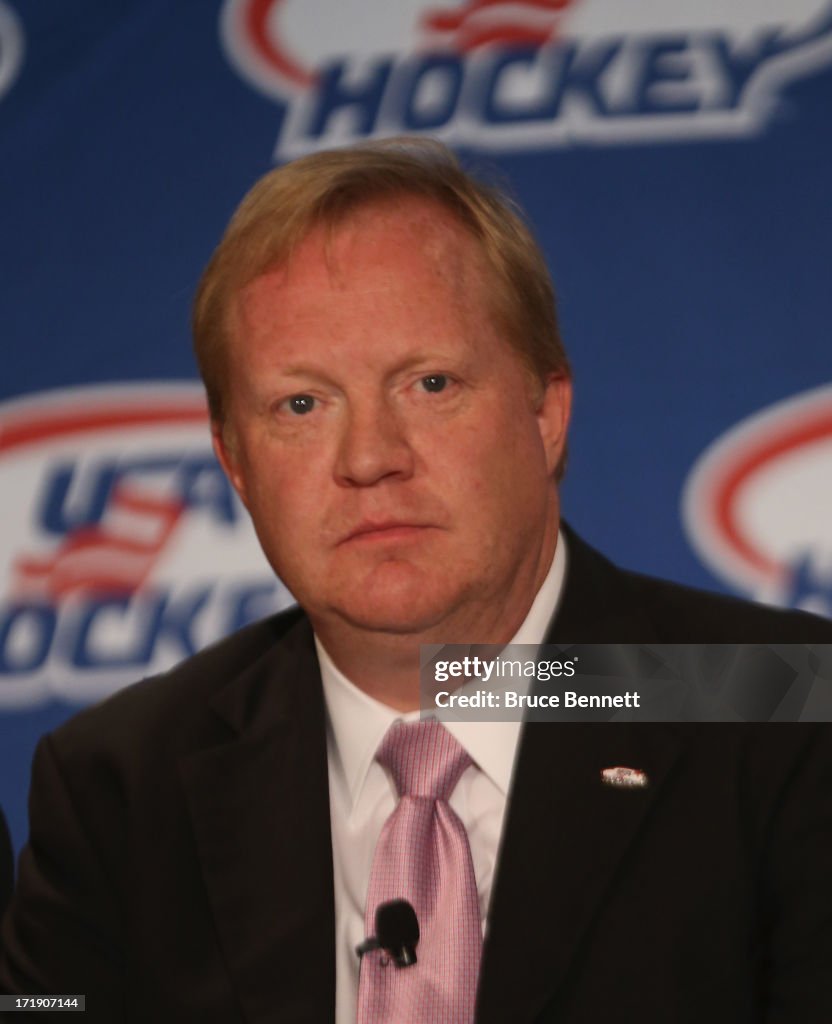 USA Hockey Press Conference