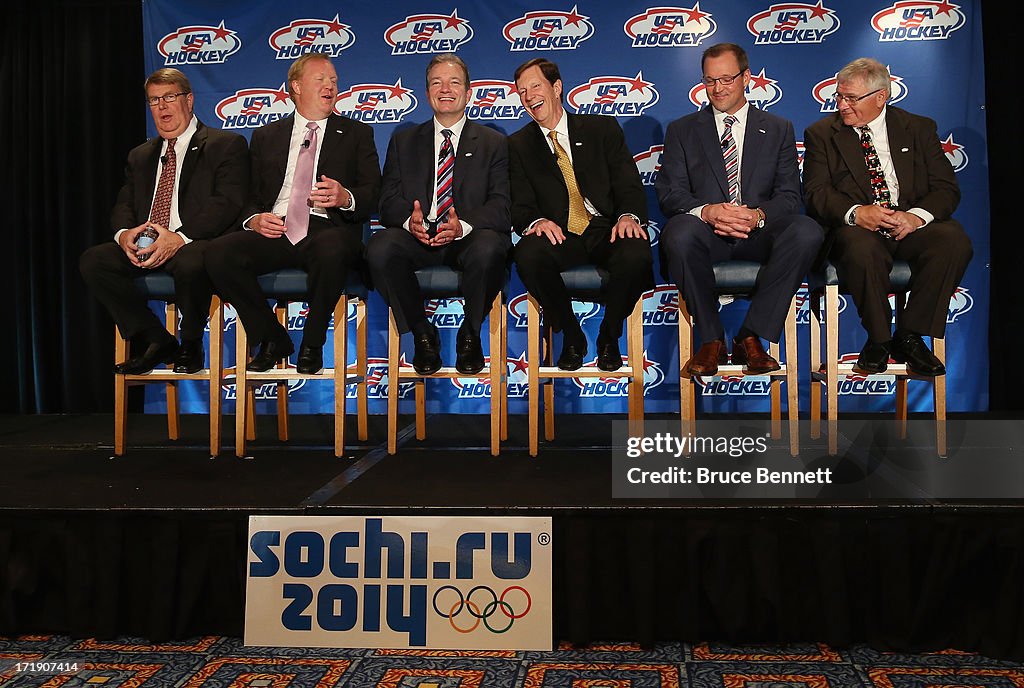 USA Hockey Press Conference