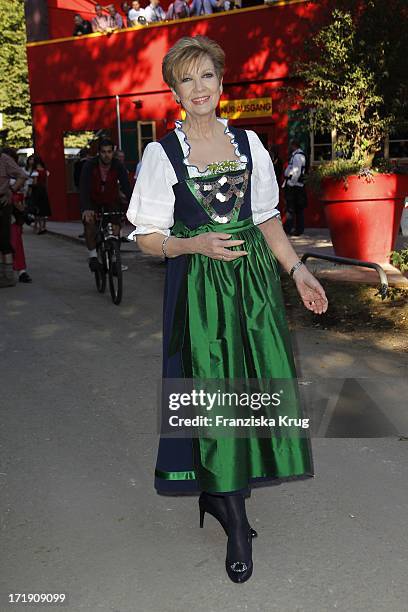 Caroline Reiber Beim "Wies'N-Promitreff 2010" Der Waz Gruppe Im Hippodorm Auf Dem Oktoberfest In München
