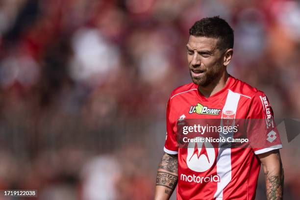 Alejandro Gomez of AC Monza looks on during the Serie A football match between AC Monza and US Salernitana. AC Monza won 3-0 over US Salernitana.