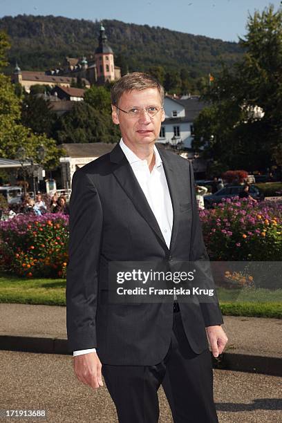 Günther Jauch Bei Der Hochzeit Von D. Siegel Und K. Kögel In Baden-Baden