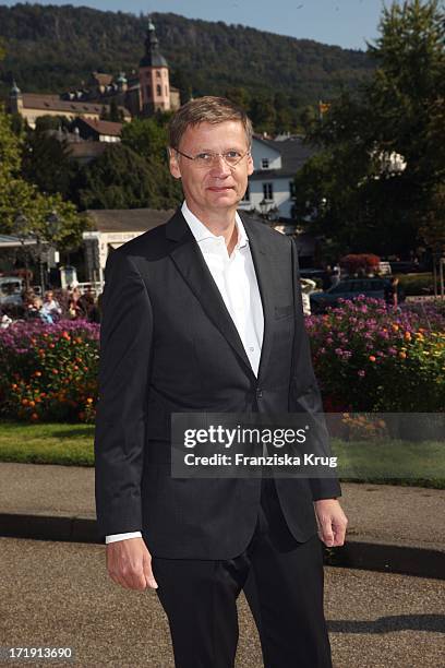 Günther Jauch Bei Der Hochzeit Von D. Siegel Und K. Kögel In Baden-Baden