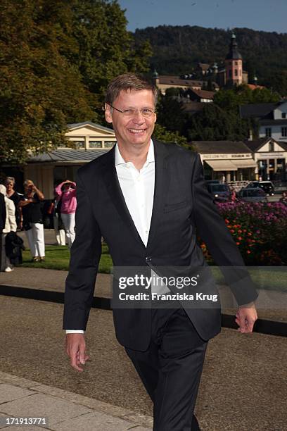 Günther Jauch Bei Der Hochzeit Von D. Siegel Und K. Kögel In Baden-Baden