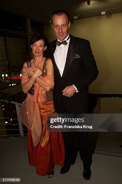 Friedrich Merz Und Ehefrau Charlotte Bei Der "Aidsgala" In Berlin