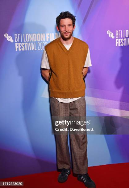 Josh O'Connor attends the "Bonus Track" screening during the 67th BFI London Film Festival at Vue West End on October 5, 2023 in London, England.