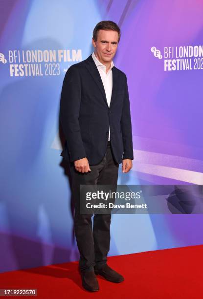 Jack Davenport attends the "Bonus Track" screening during the 67th BFI London Film Festival at Vue West End on October 5, 2023 in London, England.