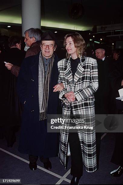 Volker Schlöndorff und Frau Angelika Grüber Bei "Bz Kultur-Gala" In Berlin .