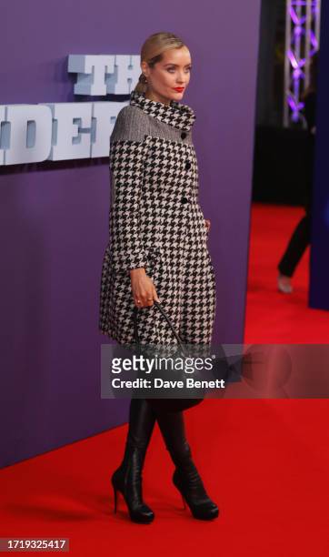 Laura Whitmore attends "The Bikeriders" Headline Gala during the 67th BFI London Film Festival at The Royal Festival Hall on October 05, 2023 in...