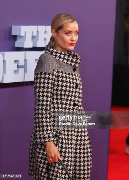 Laura Whitmore attends "The Bikeriders" Headline Gala during the 67th BFI London Film Festival at The Royal Festival Hall on October 05, 2023 in...