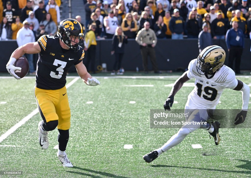 COLLEGE FOOTBALL: OCT 07 Purdue at Iowa