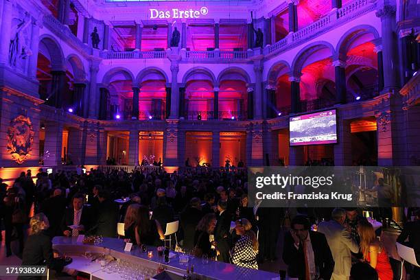 Ard Blue Hour Opening Party Im Museum Für Kommunikation In Berlin