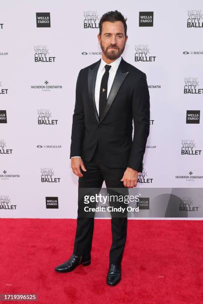 Justin Theroux attends the New York City Ballet 2023 Fall Fashion Gala at David H. Koch Theater, Lincoln Center on October 05, 2023 in New York City.