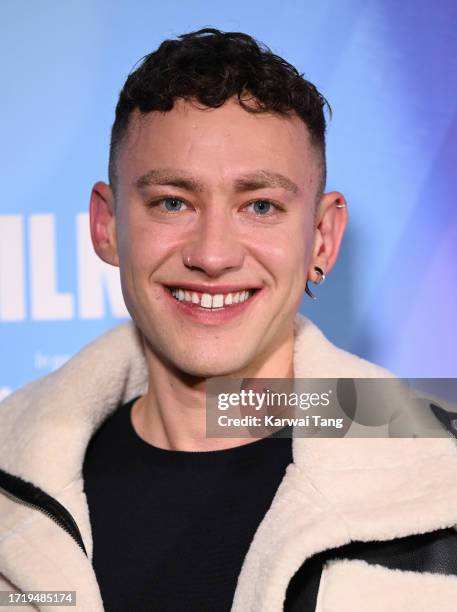 Olly Alexander attends the "Bonus Track" premiere during the 67th BFI London Film Festival at the Vue West End on October 05, 2023 in London, England.