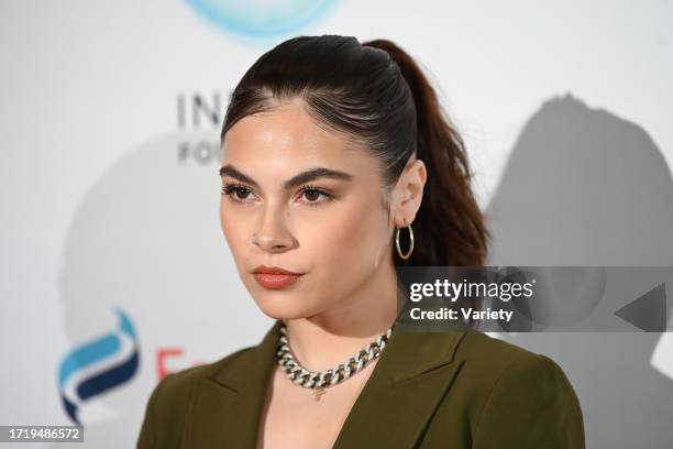 Destiny Rogers at the Make Equality Reality Gala hosted by Equality Now on October 11, 2023 in New York City, New York.