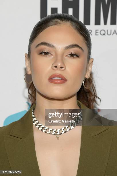 Destiny Rogers at the Make Equality Reality Gala hosted by Equality Now on October 11, 2023 in New York City, New York.