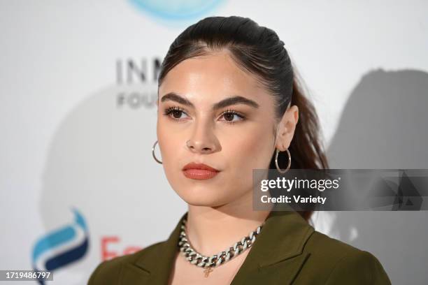 Destiny Rogers at the Make Equality Reality Gala hosted by Equality Now on October 11, 2023 in New York City, New York.