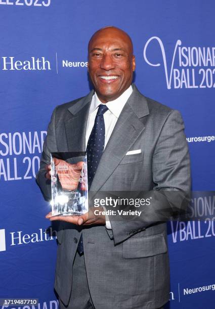 Byron Allen at the The UCLA Department of Neurosurgery Visionary Ball Honoring Byron Allen, Johnese Spisso, MPA and Erika Kort at The Beverly Hilton...