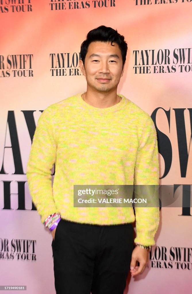 Canadian actor Simu Liu arrives for the