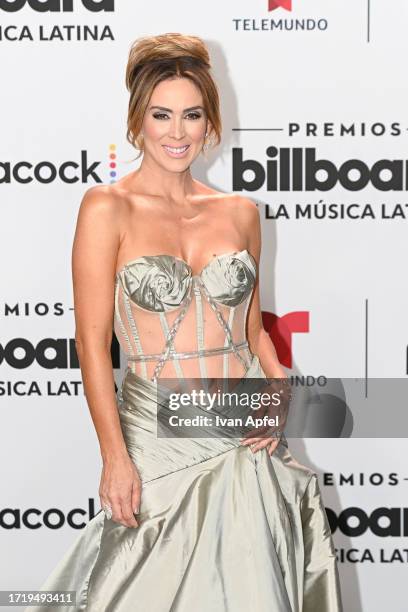 Jacky Bracamontes attends the 2023 Billboard Latin Music Awards at Watsco Center on October 05, 2023 in Coral Gables, Florida.