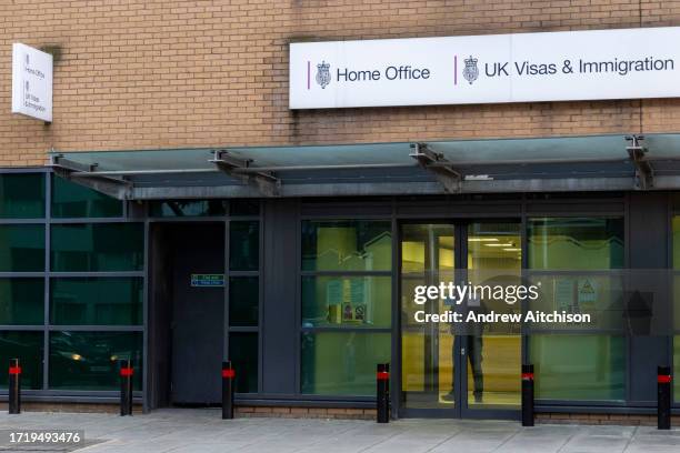 The Home Office Visa and Immigration centre in central Liverpool, the office where people attend to apply for visas and British citizenship on the...