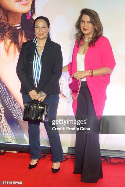 Ayesha Shroff and guest attend the premiere of the film "Dono" on October 05 , 2023 in Mumbai, India
